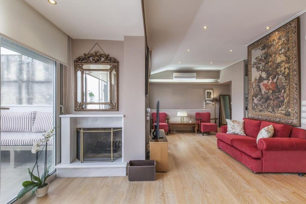 Luxury Acropolis View Duplex Penthouse In Thiseio 155m2 * Athens